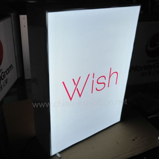Chine Nouveau produit innovant lumineux personnalisé signe publicité Light Box