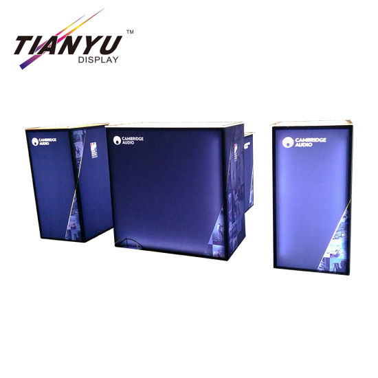Exposition professionnelle 10X10 Booth 3X6 Trade Portable VITRINE