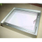 Couleur Noir Aluminium personnalisé Profil silicone bord Light Box pour l'affichage LED