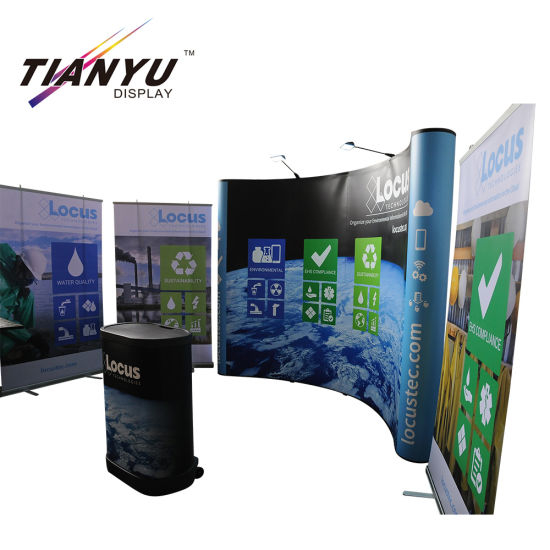 Pop up Display Tissu Pop Up Stand Exposition mur Bannière Salon Backdrop stand