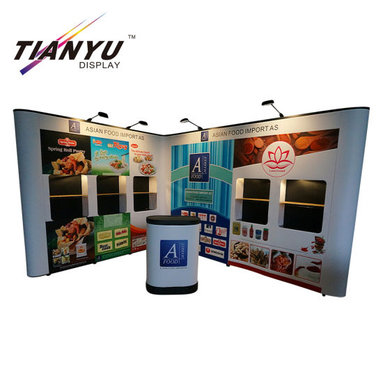 Affichage de l'exposition pliante Pop up stand avec des prix de