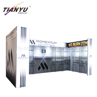 10X20FT Chine Fournisseur Salon Pas Cher Salon En Aluminium Modulaire Exposition Cabine Conception