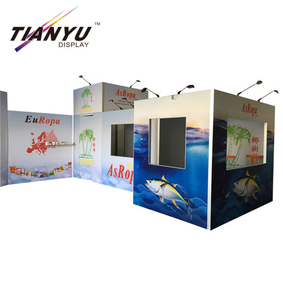 Style moderne Lightweight mobile gratuit Affichage permanent stand Booth TradeShow