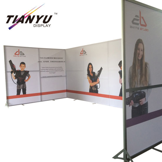 Vente en gros Aluminium Extrusion sol Combinaison flexible permanent Tradeshow Booth Expositions