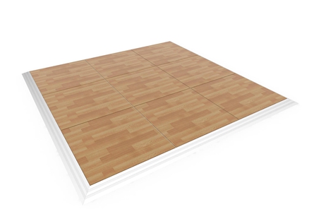 Laminage plancher en bois