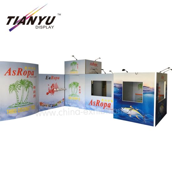 Tian Yu offre alimentaire Salon 7X8 Salon des systèmes d'affichage stand du commerce équitable Booth