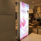 Chain Store Décoration Photo Booth Wholesale Double Side Vêtements Frame-Less magasin LED Light Box