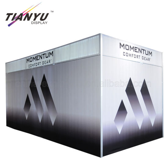 10X20FT Chine Fournisseur Salon Pas Cher Salon En Aluminium Modulaire Exposition Cabine Conception