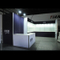 Nouveau design d'exposition Expo 10 Aluminium Backdrop X 20 Salon Booth