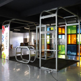 Utilisation en aluminium simple de cabine de salon commercial d'extrusion d'installation légère pour n'importe quel stand d'exposition