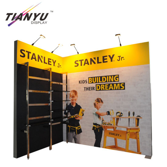 Commerce Aluminium Portable Voir 3X3 Stand d'exposition